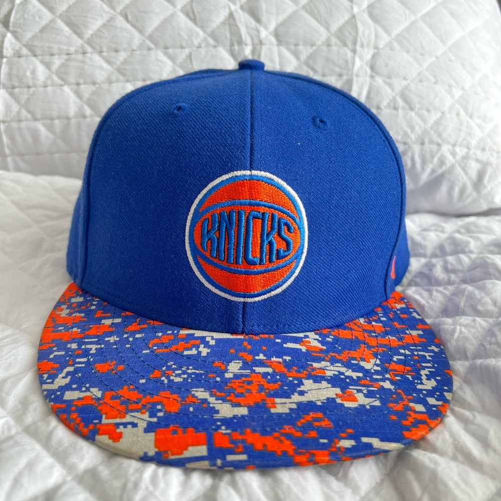 New York Knicks Flat Brimmed Adjustable Hat